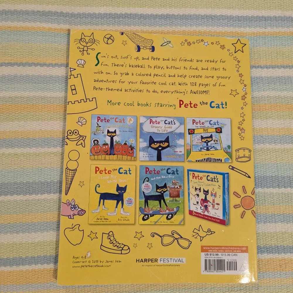 Pete the Cat's Big Doodle & Draw Book